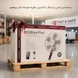 پنکه ایستاده سوئیس پلاس مدل PS-16 سفید - پنل لمسی و ریموت کنترل