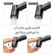 شیر ظرفشویی باز‌ویی مفصلی هیدرون دودی مدل روگازی KH-4D - پک اختصاصی لامیروهوم