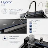 سینک ظرفشویی پیانویی هیدرون دودی مدل SH-5D سایز 75 - 5 کلید آبشاری با ضمانت لامیروهوم