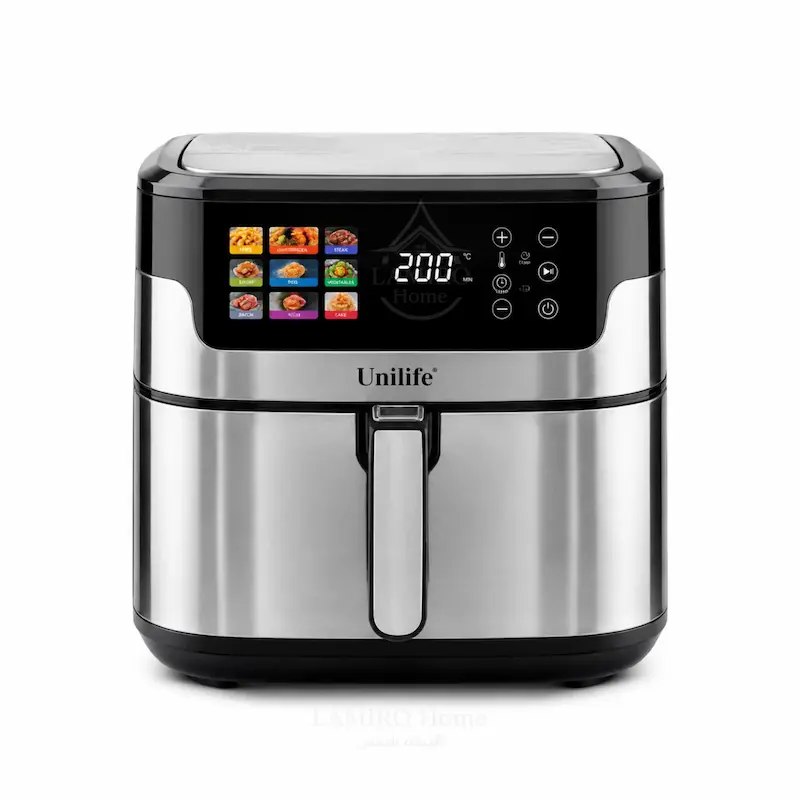 سرخ کن بدون روغن یونی لایف (Unilife) مدل تمام استیل SU-8  - پک اختصاصی لامیروهوم