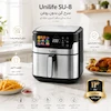سرخ کن بدون روغن یونی لایف (Unilife) مدل تمام استیل SU-8  - پک اختصاصی لامیروهوم