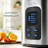 آبمیوه گیری ۴ کاره لمسی سوپر لایت (Super Light) مدل دیجیتال JS-800 استیل - پک اختصاصی لامیروهوم 