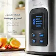 آبمیوه گیری ۴ کاره لمسی سوپر لایت (Super Light) مدل دیجیتال JS-800 استیل - پک اختصاصی لامیروهوم 