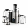 آبمیوه گیری ۴ کاره لمسی سوپر لایت (Super Light) مدل دیجیتال JS-800 استیل - پک اختصاصی لامیروهوم 