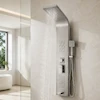 پنل دوش ماخ (mach) مدل PM-1J کروم مات - بهمراه اسپری و دستمال تمیزکاری لامیروهوم 