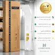 پنل دوش ماخ (mach) مدل PM-1V سفید طلایی - بهمراه اسپری و دستمال تمیزکاری لامیروهوم 