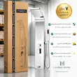 پنل دوش ماخ (mach) مدل PM-1K کروم براق - بهمراه اسپری و دستمال تمیزکاری لامیروهوم 