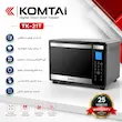آون توستر لمسی کومتای مدل TK-21T طوسی ۵۰ لیتری با شیشه دوجداره - بهمراه دفترچه نگهداری و ضمانت لامیروهوم