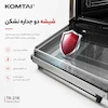 آون توستر لمسی کومتای مدل TK-21K استیل ۵۰ لیتری با شیشه دوجداره - بهمراه دفترچه نگهداری و ضمانت لامیروهوم