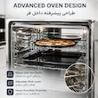 آون توستر لمسی کومتای مدل TK-20S سفید ۵۰ لیتری – بهمراه دفترچه نگهداری و ضمانت لامیروهوم
