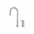 شیر ظرفشویی اینوکس (INOX) کی دبلیو سی (KWC) کروم مات - پک اختصاصی لامیروهوم
