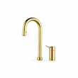 شیر ظرفشویی اینوکس (INOX) کی دبلیو سی (KWC) طلایی براق - پک اختصاصی لامیروهوم