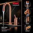 شیر ظرفشویی اینوکس (INOX) کی دبلیو سی (KWC) رزگلد مات - پک اختصاصی لامیروهوم