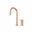 شیر ظرفشویی اینوکس (INOX) کی دبلیو سی (KWC) رزگلد مات - پک اختصاصی لامیروهوم