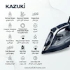 اتو بخار کازوکی مدل K802 به همراه راهنمای رسوب‌زدایی و کارت گارانتی اختصاصی لامیروهوم