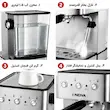 اسپرسوساز ندوا (NDVA) مدل NCM-147EXPS – بهمراه دفترچه راهنما و ضمانت نامه لامیروهوم