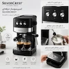 اسپرسوساز سیلورکرست (SilverCrest) مدل 110 مشکی – بهمراه دفترچه و ضمانت لامیروهوم