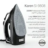 اتو بخار کارن مدل SI-9808 به همراه راهنمای رسوب‌گیری و ضمانت لامیروهوم