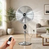 پنکه ایستاده براوو B910 به همراه راهنمای نگهداری و کارت گارانتی اختصاصی لامیروهوم