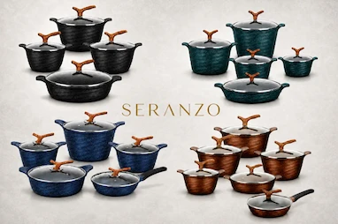 برند سرانزو SERANZO چیست؟ معرفی سرویس‌های قابلمه دایکست و راهنمای خرید از لامیروهوم