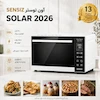 آون توستر لمسی سنسیز سفید ۶۰ لیتری مدل SOLAR 2026 - دفترچه اختصاصی لامیروهوم