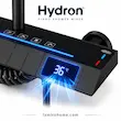 پنل کلیدهای پیانویی و نمایشگر دیجیتال دمای آب با نورپردازی LED علم دوش هیدرون مدل HK-4NL