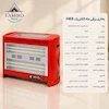 هیتر برقی ماد الکتریک HE6؛ ۶ المنت کوارتز (۴ روبرو + ۲ سقف)، توان ۲۰۰۰ وات، سیستم قطع‌کن خودکار واژگونی و فن پرتاب باد گرم.