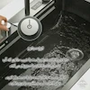 سینک پیانویی آبشاری Nova-5X کروم مات | چند منظوره دیجیتال با 5 کلید