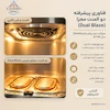 فناوری دو المنت مجزای پاینی Dual Blaze در سرخ‌کن ونتو S719V | گالری – اینفوگرافیک فناوری پخت