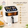 مشخصات فنی سرخ‌کن بدون روغن ونتو S719V ظرفیت ۹ لیتر 2200 وات | گالری – اینفوگرافیک ویژگی‌ها