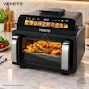 پخت مرغ و غذاهای سوخاری درون سرخ‌کن و هواپز ۱۱ لیتری ونیتو