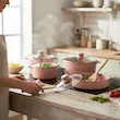 ست قابلمه و تابه گرانیتی ۱۰ پارچه مدل CS-G10  مشکی