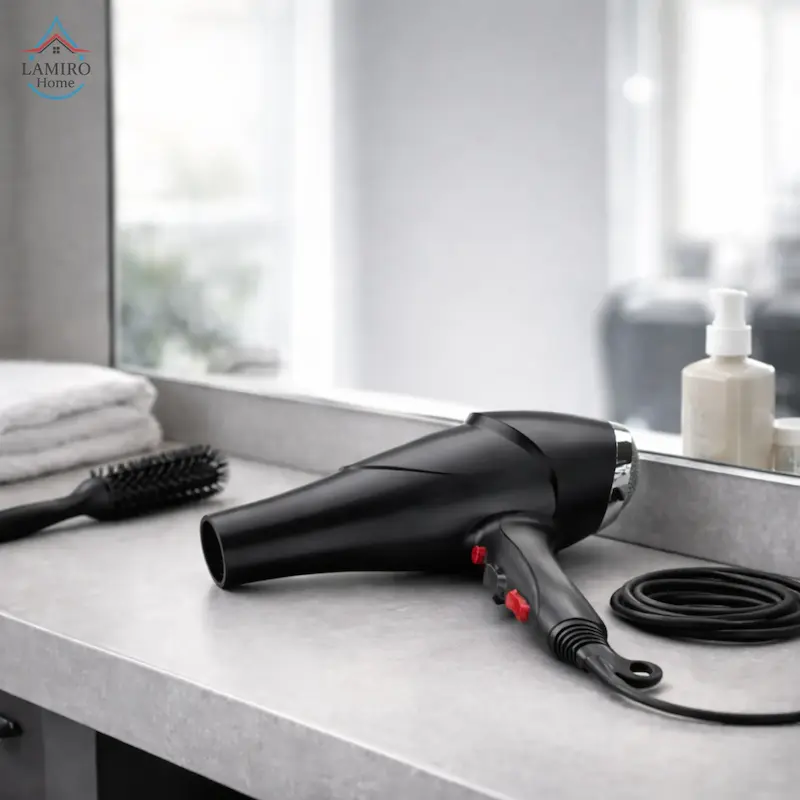 سشوار تونیش مدل TN-6700 با بدنه پلاستیک مقاوم - خانگی و حرفه‌ای