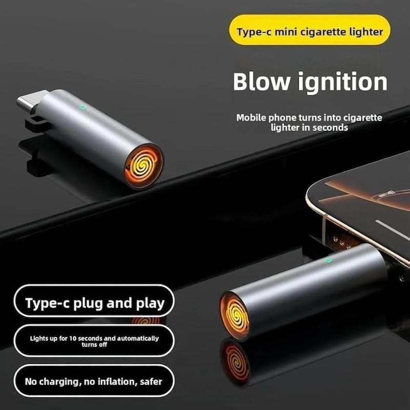فندک OTG Type-C - قرمز