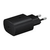 شارژر دیواری دو پین ( فست و PD) SAMSUNG مدل EP-TA800 25W - مشکی (کارکرده)