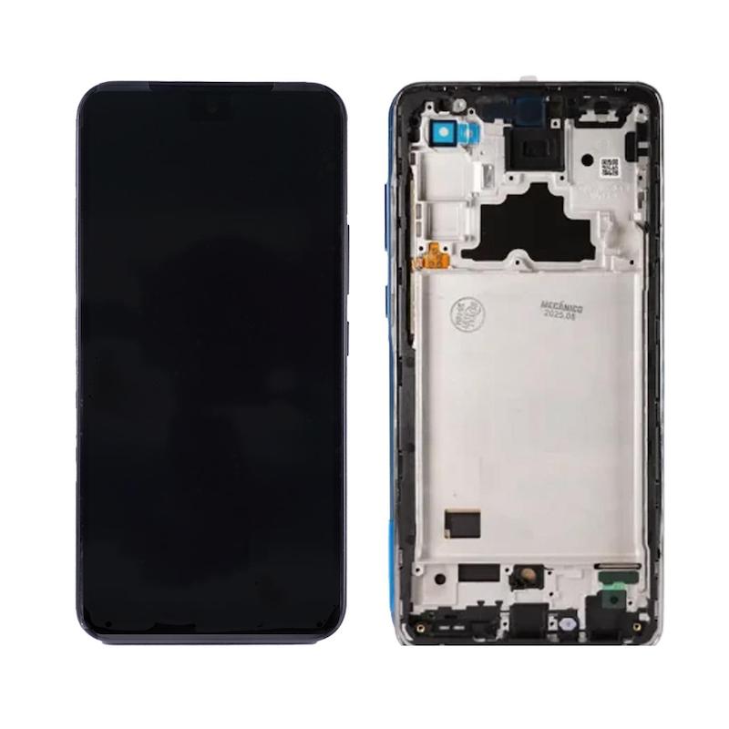 Touch & LCD Mecanico Samsung A72 - WF - Black (Service Pack)