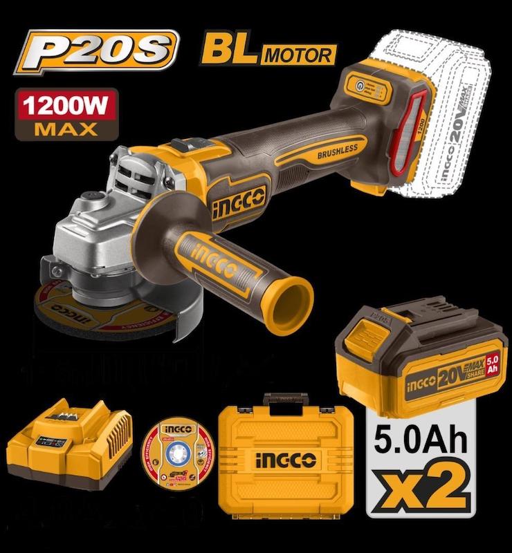 مینی فرز شارژی اینکو مدل CAGLI2211532 