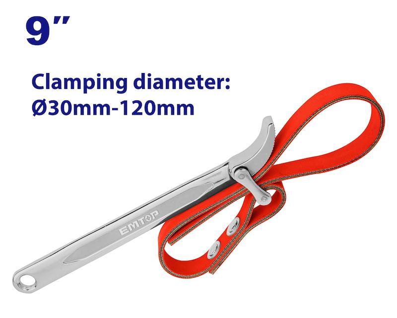  آچار فیلتر روغن قابل تنظیم EMTOP مدل EMAW3309