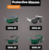 عینک محافظ جوشکاری SUVG04 - SUVG03 - SUVG01 