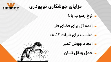 جوشکاری توپودری چیست؟ آموزش جامع جوشکاری با سیم جوش توپودری FCAW