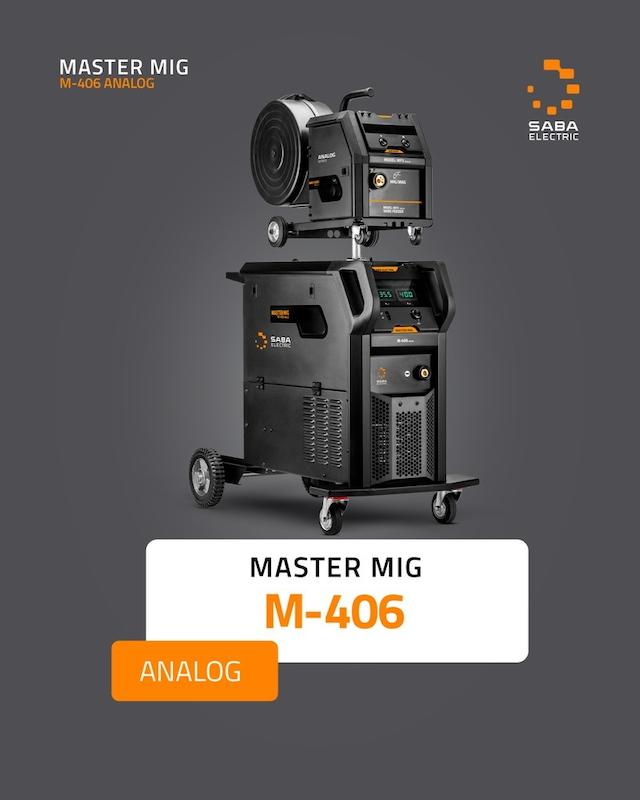 MASTER MIG M-406 ANALOG | دستگاه جوش میگ صنعتی 400 آمپر