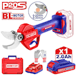 قیچی باغبانی شارژی EMTOP مدل 20v  ELSL203051  براش‌لس با باتری و شارژر