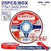 صفحه استیل بر مینی فرز امتاپ EMTOP مدل EACD11011525