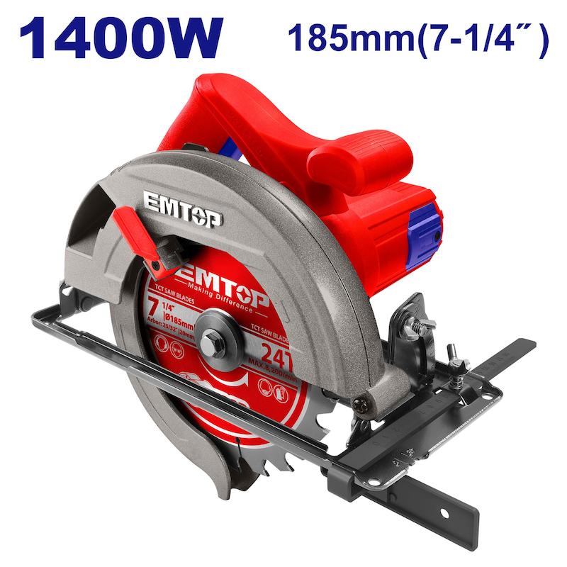 اره گردبر 1400 وات امتاپ EMTOP مدل ECSW1852