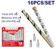 ست مته و پیچگوشتی 16 عددی امتاپ EMTOP مدل ECBDB19165