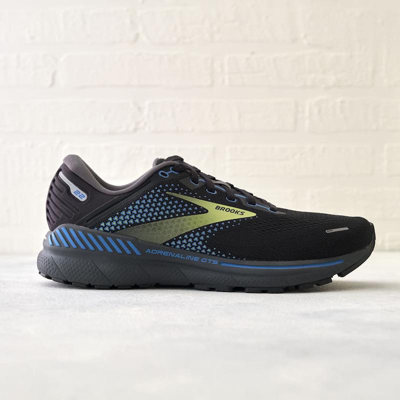 سیستم GuideRails در کفش پیاده روی آدرنالین بروکس Brooks Adrenaline GTS 22 برای کنترل انحراف مچ پا