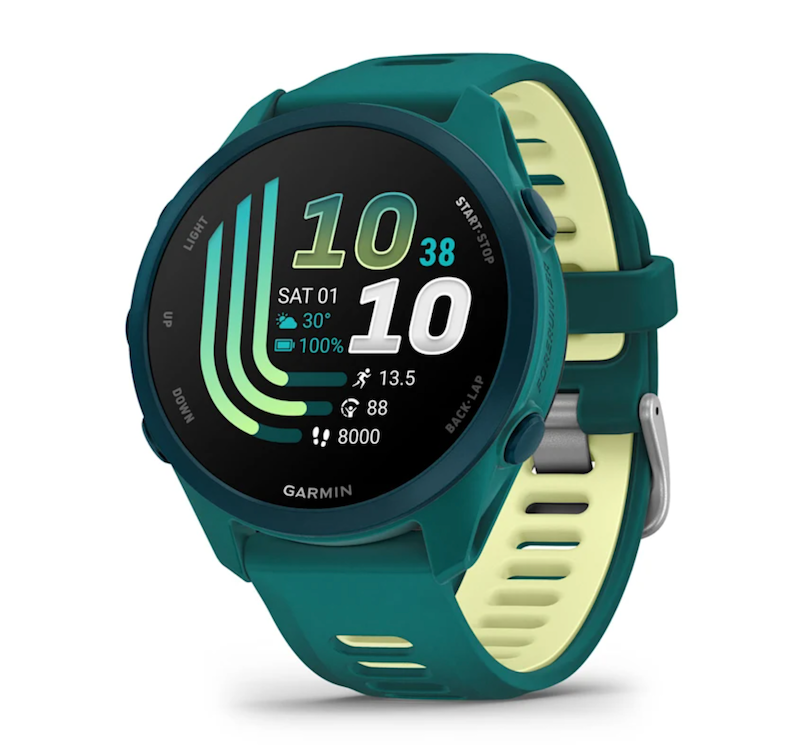 ساعت هوشمند گارمین فوررانر ۱۷۰ موزیک Garmin Forerunner 170 Music | رنگ Teal Green