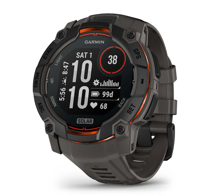 ساعت هوشمند گارمین اینستینکت ۳ سولار Instinct 3 Solar 50mm | رنگ Black