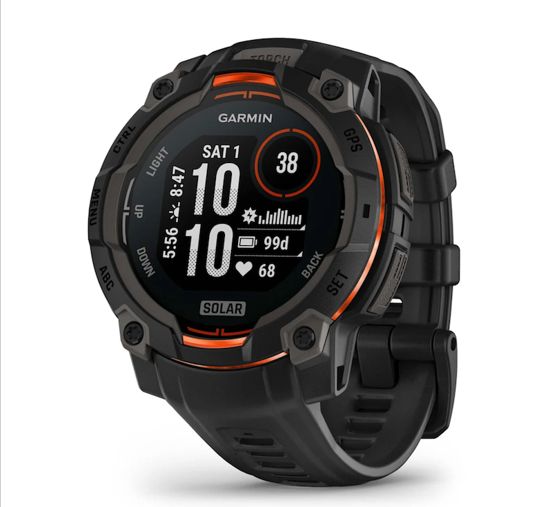ساعت هوشمند گارمین اینستینکت ۳ سولار Instinct 3 Solar 45mm | رنگ Black