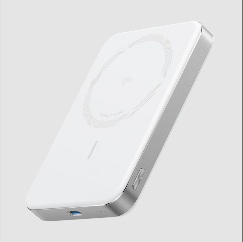 پاوربانک بی سیم مگنتی انکر MagGo 10000 mAh | مدل A1664 | رنگ سفید